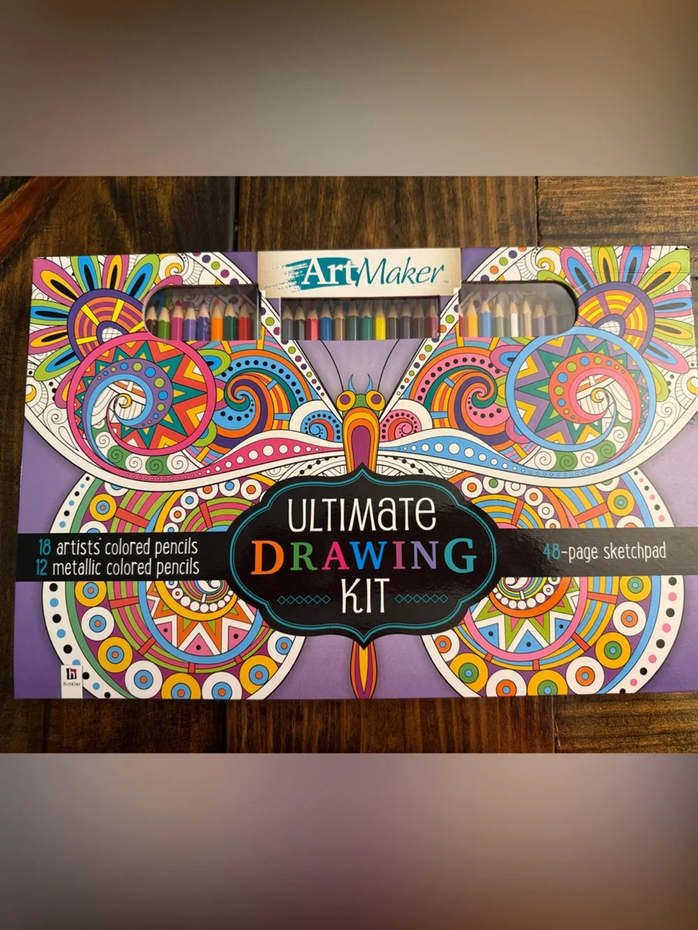 ArtMaker Ultimate Drawing Kit w/Variety 30 Color Pencil Set (OS)